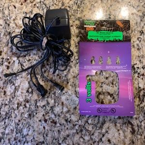 Lemax 3 Volt AC Adapter with 4 Output Jacks